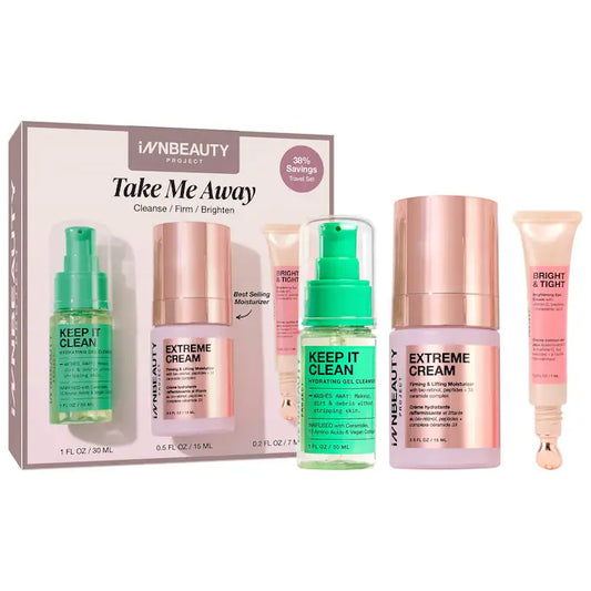 iNNBEAUTY PROJECT
Take Me Away Skincare Travel Essentials Set *pre-order*