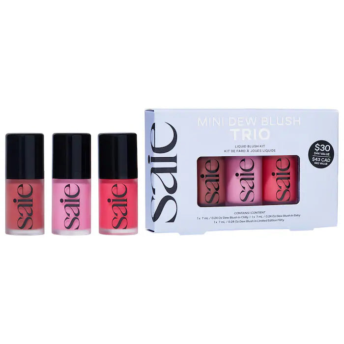 Saie Mini Dew Blush Trio Set *pre-order*