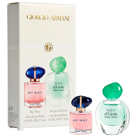 Armani Beauty Mini My Way & Acqua di Gioia Perfume Duo *pre-order*