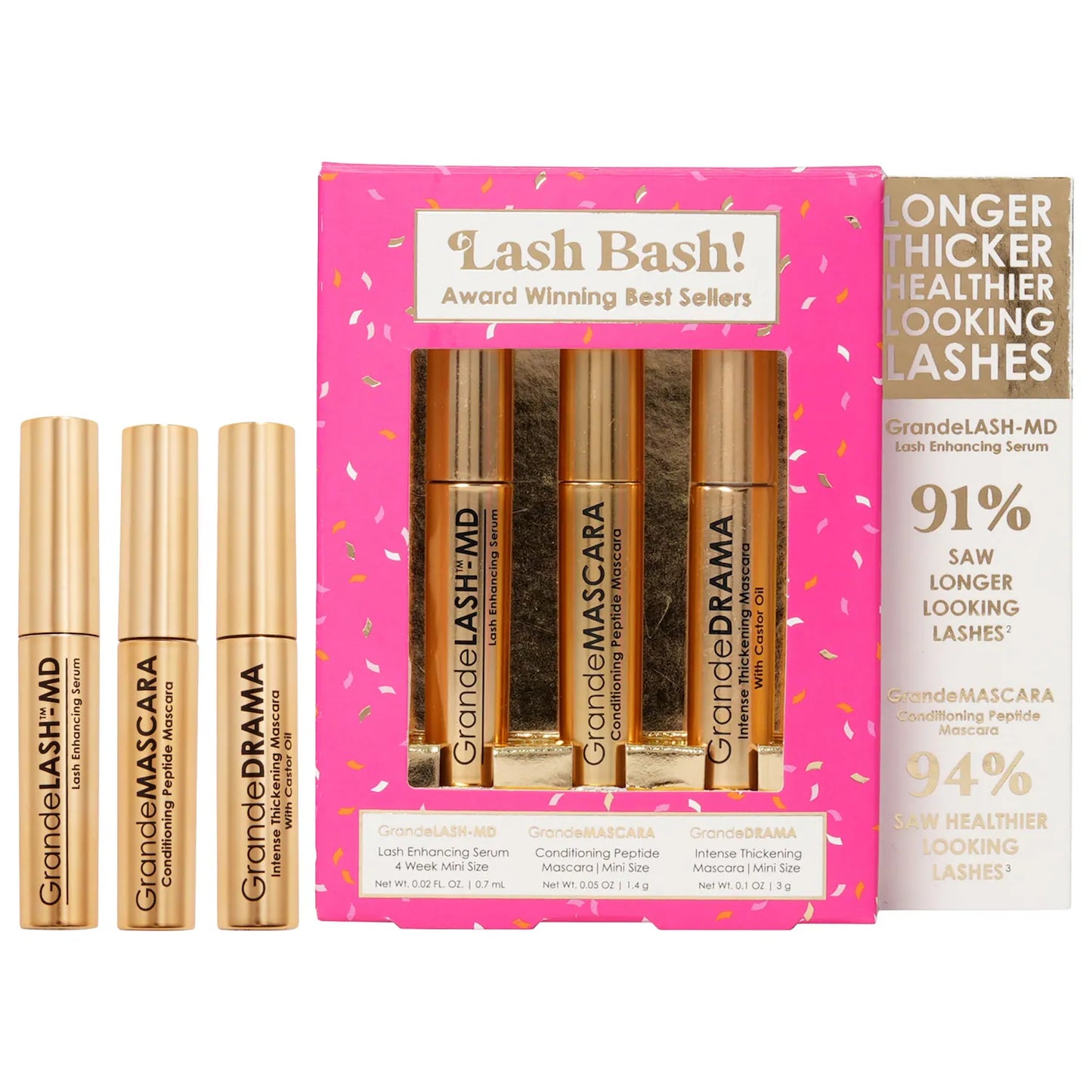 Grande Cosmetics  Lash Bash Set *pre-order*