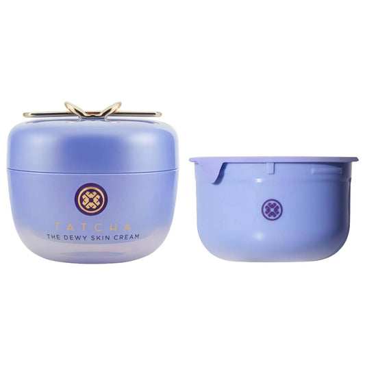 Tatcha The Dewy Skin Cream Moisturizer Full Size & Refill Pod Bundle *pre-order*