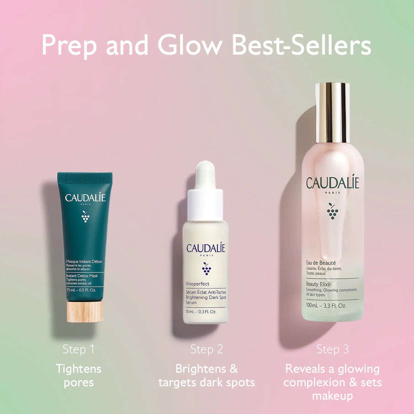 Caudalie Prep & Glow Best-Sellers *pre-order*