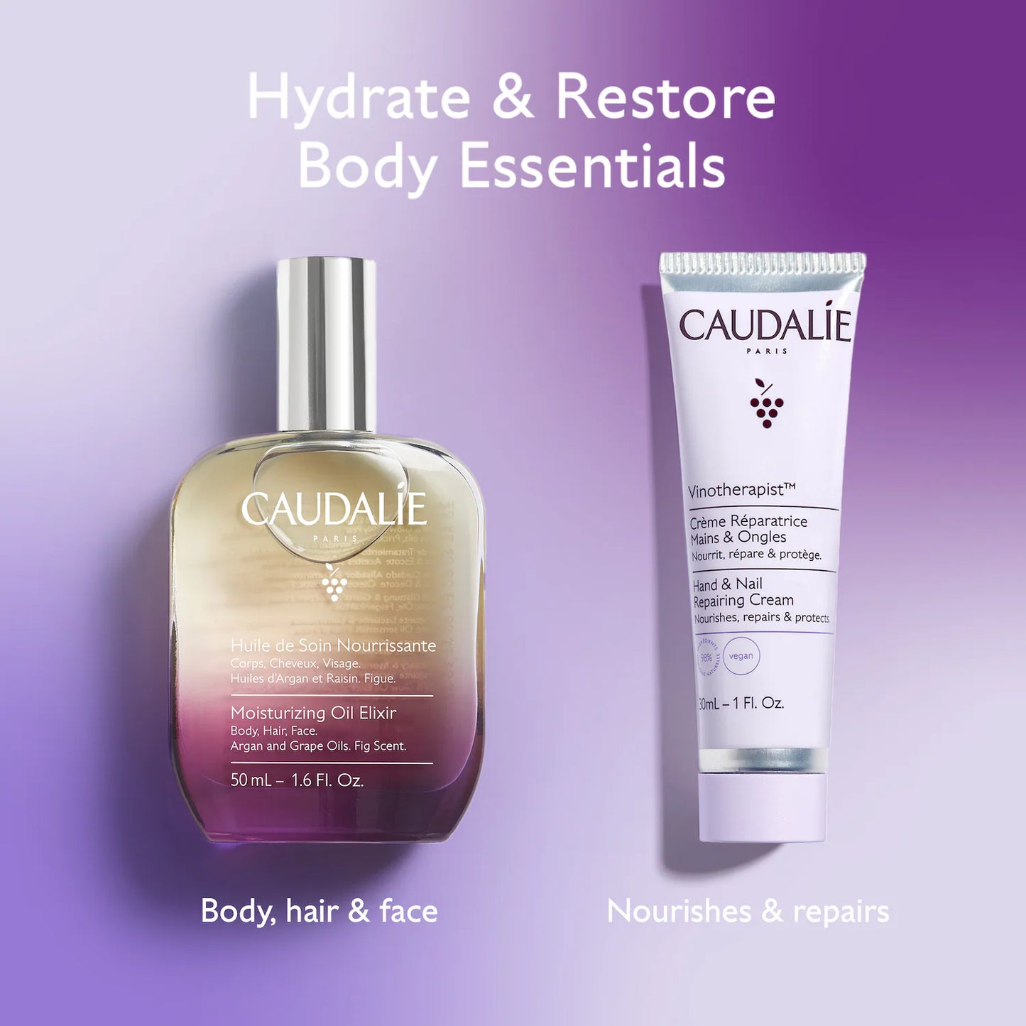 Caudalie Hydrate & Restore Body Essentials *pre-order*