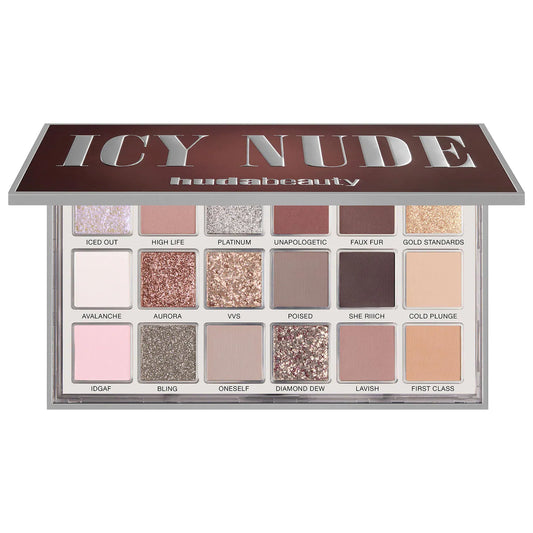 HUDA BEAUTY Icy Nude Eyeshadow Palette *pre-order*