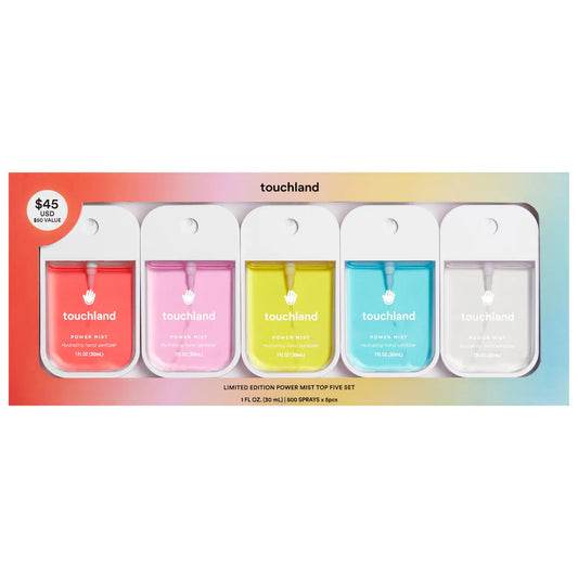 Touchland Limited Edition Power Mist Top Five Value Set *pre-order*