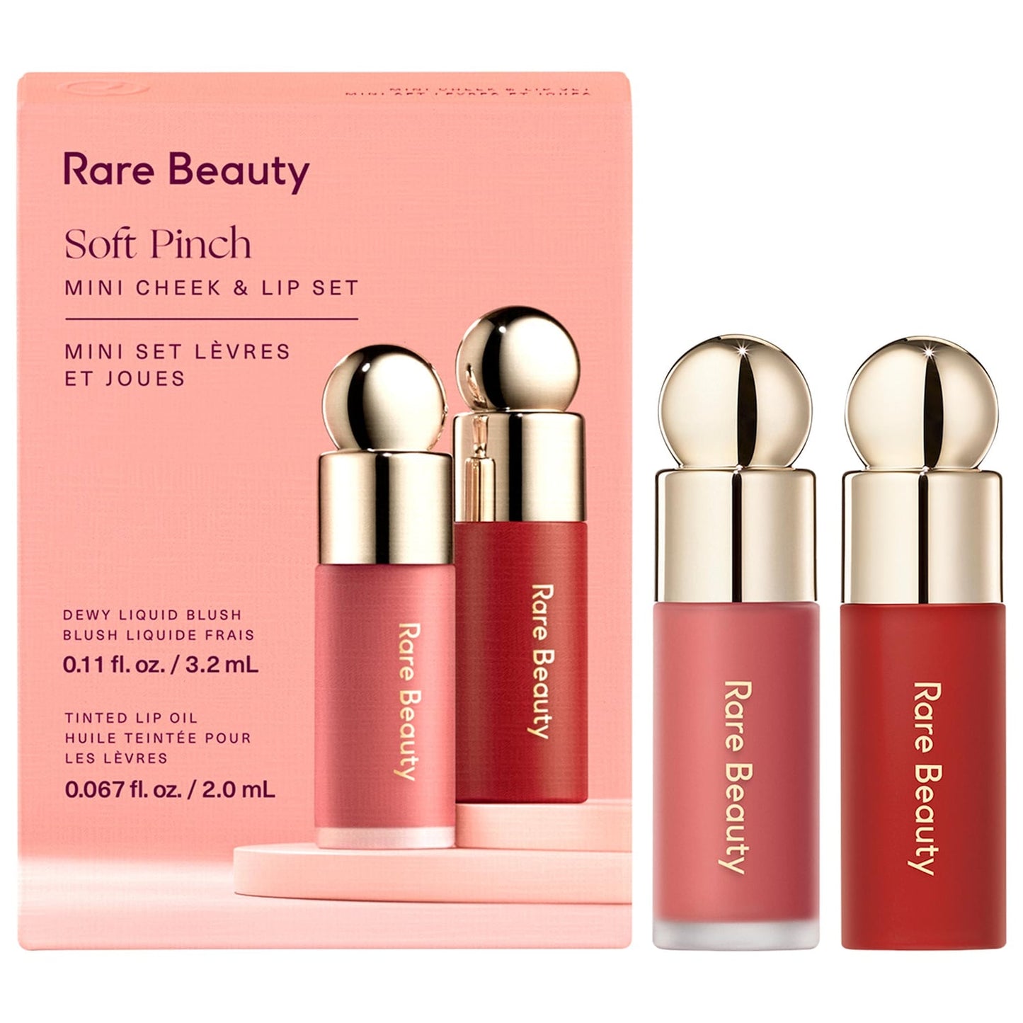 Rare Beauty-Mini Soft Pinch Liquid Blush and Lip Oil Set *pre-order*