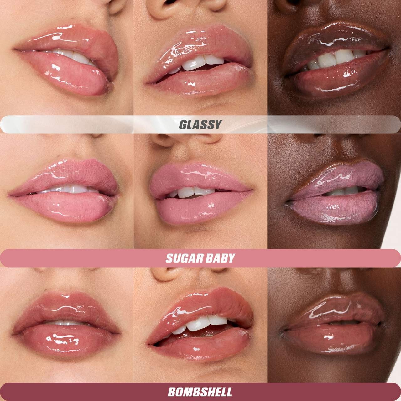 HUDA BEAUTY  Mini Glossiest Lip Gloss Set *pre-order*