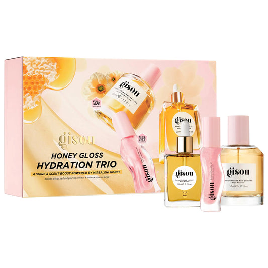 Gisou  Honey Gloss Hydration Trio Set